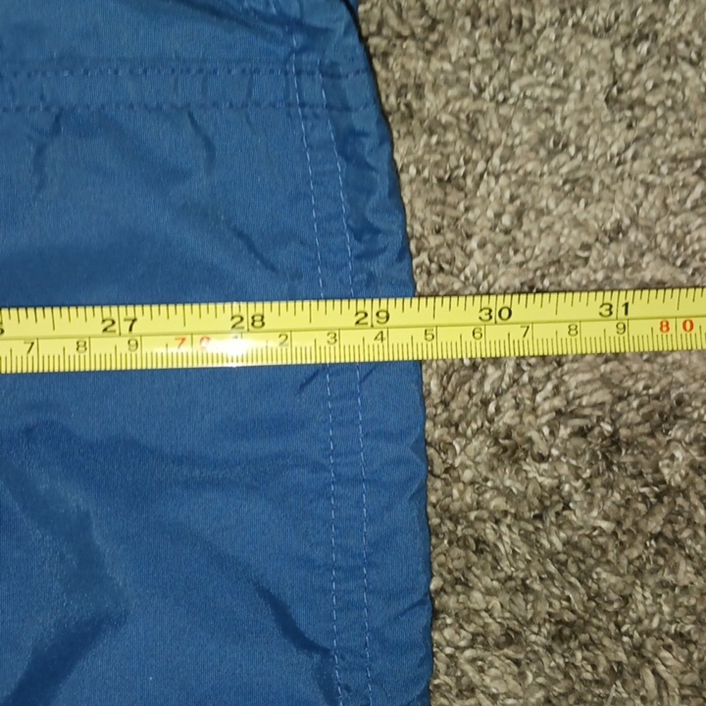 Vintage LL Bean 2-piece half zip windbreaker rain suit jogging pants - L - blue - Picture 10 of 16